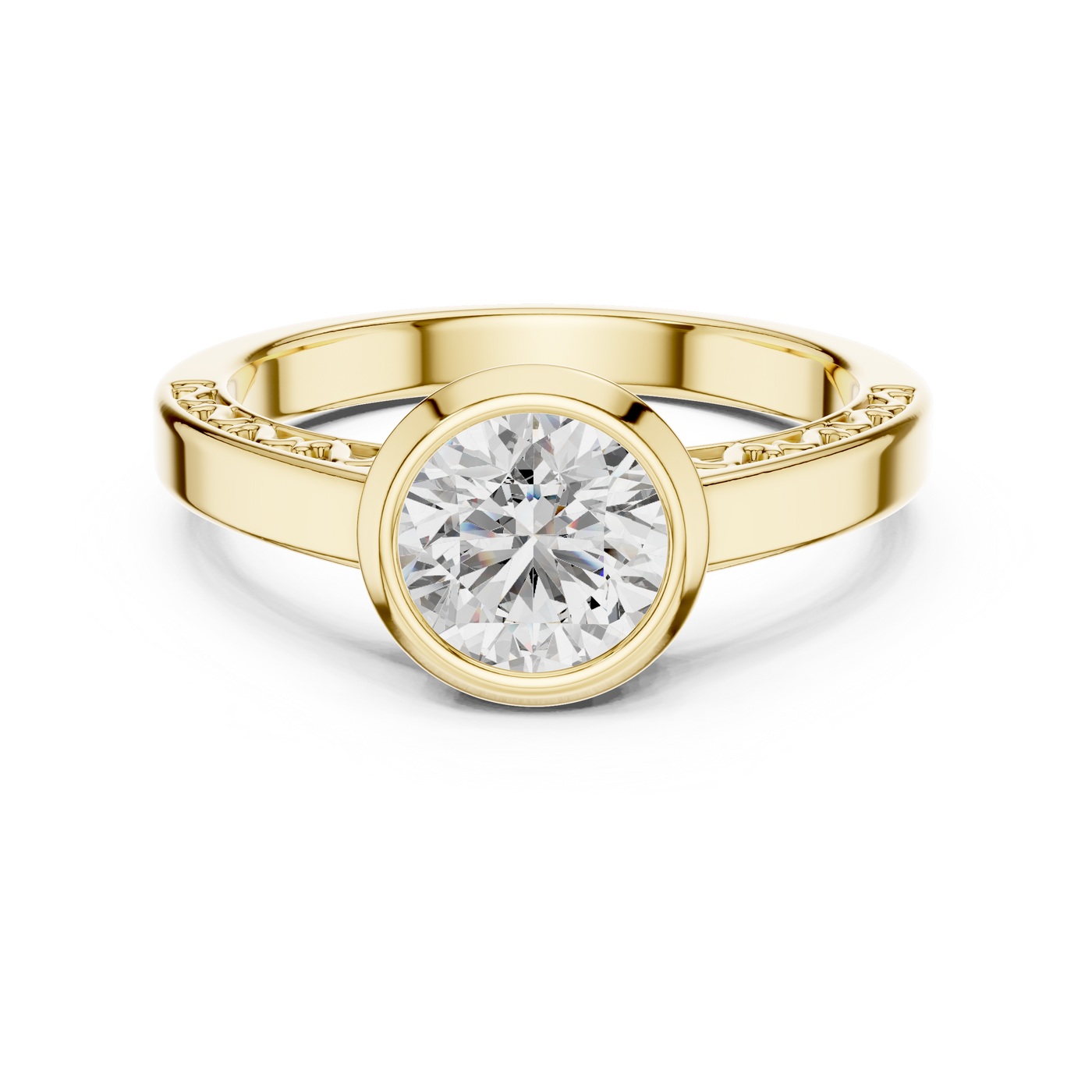 yellow gold ring
