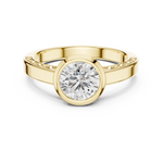 yellow gold ring