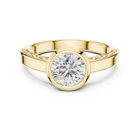 yellow gold ring