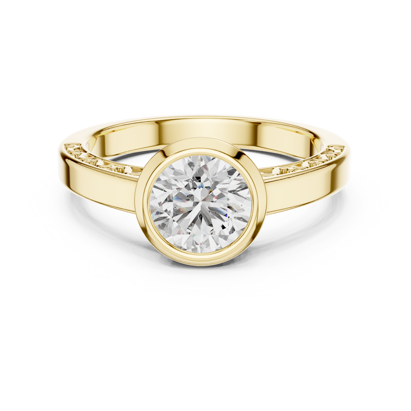 yellow gold ring