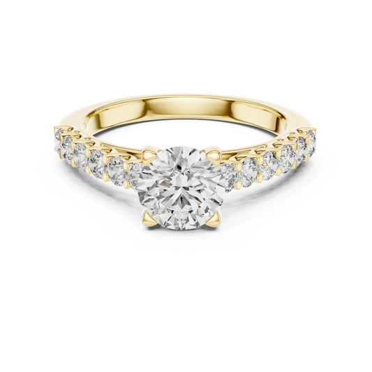 yellow gold ring