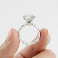 White gold ring