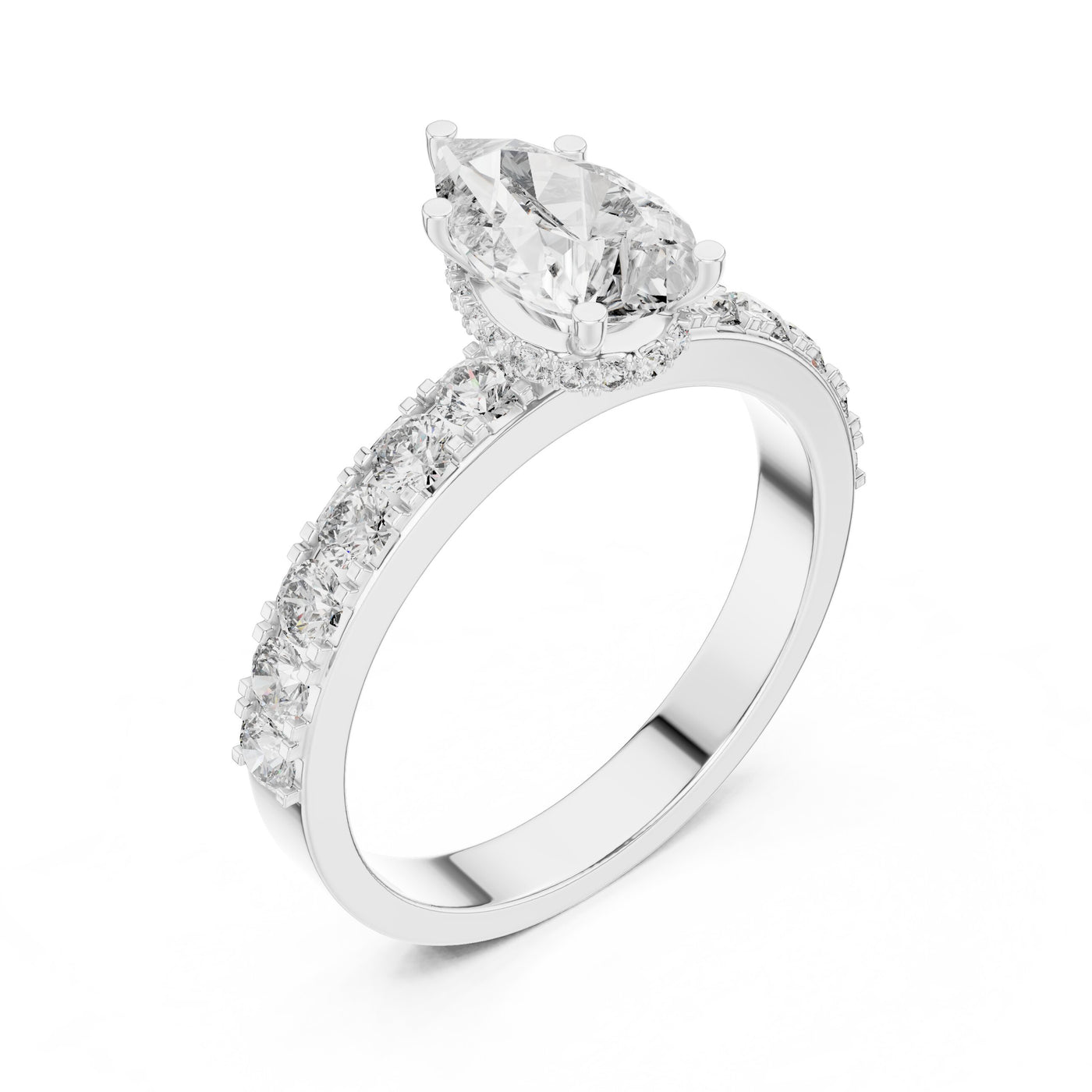 White Gold Ring
