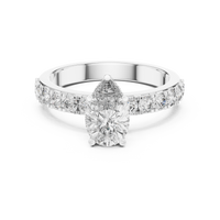 white gold ring