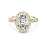 Yellow gold ring