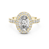 Yellow gold ring