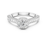white gold ring