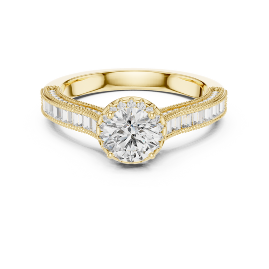 yellow gold ring