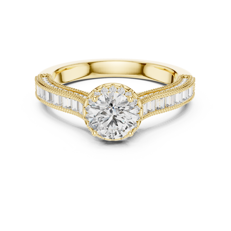 yellow gold ring