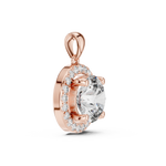 rose gold pendant