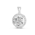 white gold pendant