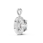 white gold pendant