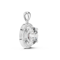 white gold pendant