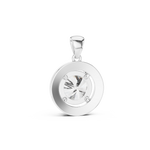 white gold pendant