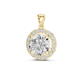 yellow gold pendant