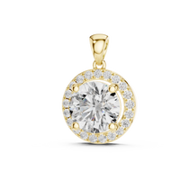 yellow gold pendant