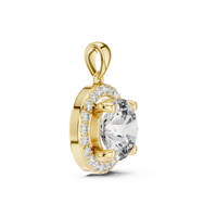 yellow gold pendant