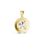 yellow gold pendant