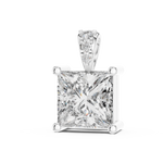 white gold pendant