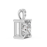 white gold pendant