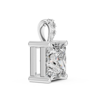 white gold pendant