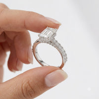 white gold ring