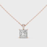 rose gold pendant