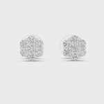 Lab Grown Diamond Cluster Earrings