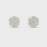Lab Grown Diamond Cluster Earrings