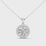 white gold pendant