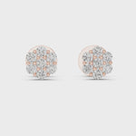 Lab Grown Diamond Cluster Earrings