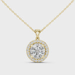 yellow gold pendant
