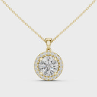 yellow gold pendant