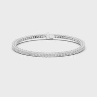 white gold bracelet 