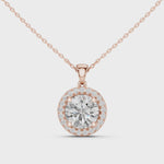 rose gold pendant