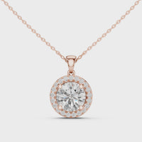rose gold pendant