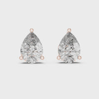 rose gold earrings