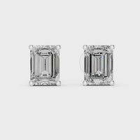 white gold earrings