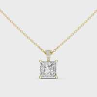 yellow gold pendant